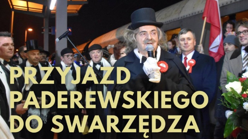 SWARZĘDZ POWITA IGNACEGO PADEREWSKIEGO