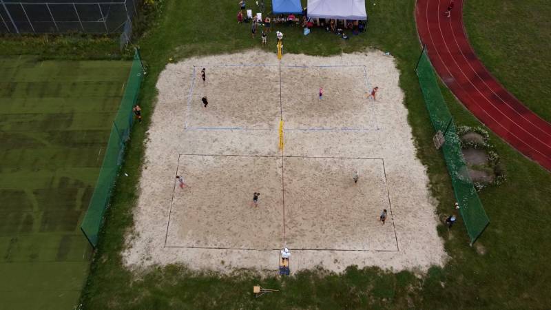 SIATKÓWKA PLAŻOWA NA ZAKOŃCZENIE WAKACJI