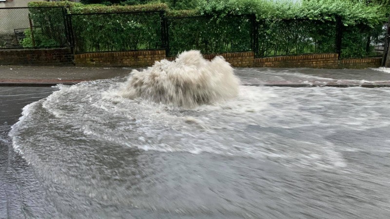 LOKALNE PODTOPIENIA PO NAWAŁNICY