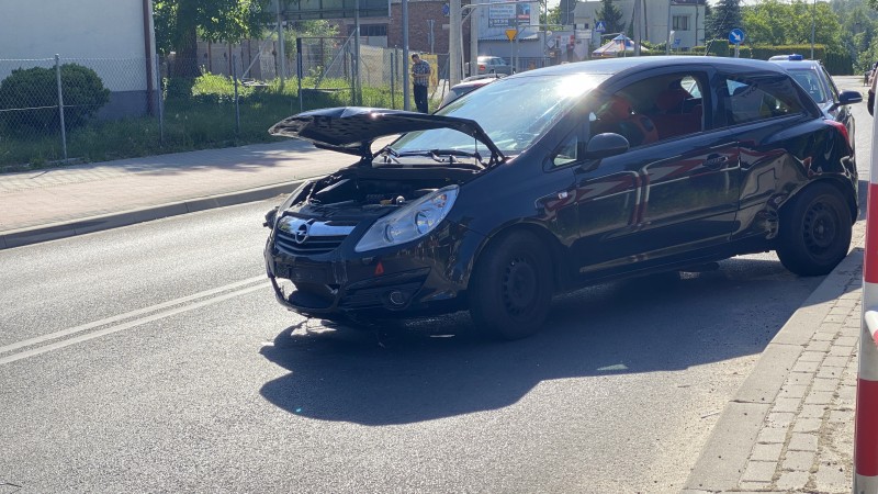 Uszkodził barierki w Gruszczynie