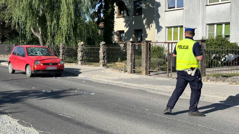 Potrącenie w Paczkowie